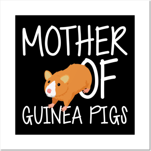 Mother of guinea pigs Posters and Art